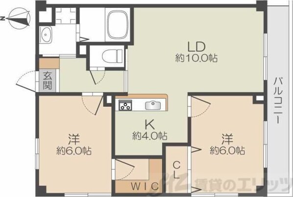 サンルミエールの物件間取画像